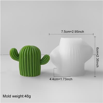 Moldes de Silicone com Tema de Cato para Velas Decorativas Modelo: 1
