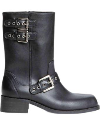 Botas de Mulher CORINA BOTA BIKER PARA MUJER M4820 COLOR NEGRO