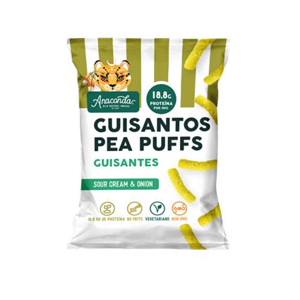 Ervilhas Pea Puff 60 gr  Anaconda