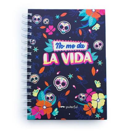 Caderno - No me da la vida  Puterful by Primor