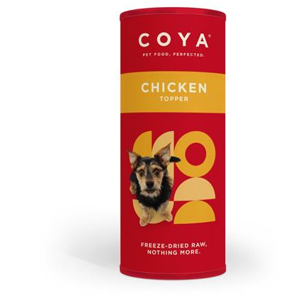Coya Adult Dog Topper para cães - Frango (50 g)