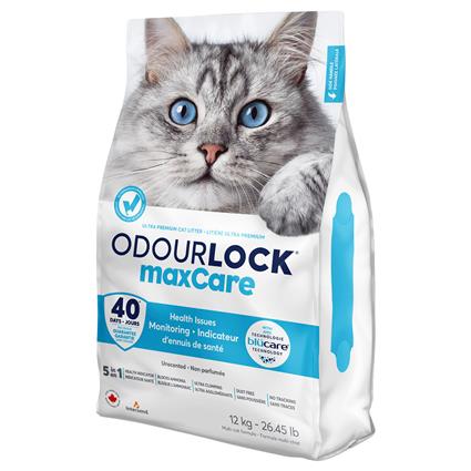 ODOURLOCK MaxCare areia para gatos - 12 kg