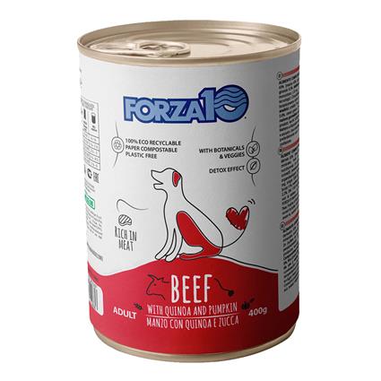 Forza10 Maintenance com carne de vaca e quinoa - 12 x 400 g
