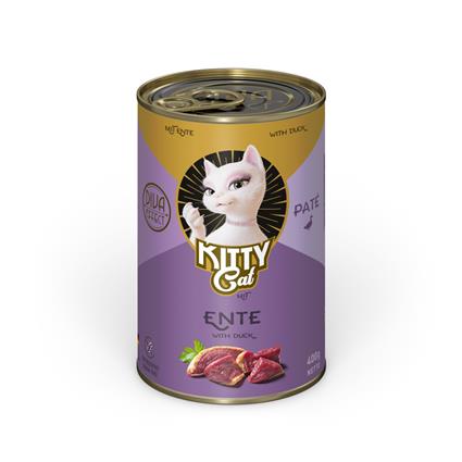 Kitty Cat Adult Pate 6 x 400 g - Pato 6 x 400g