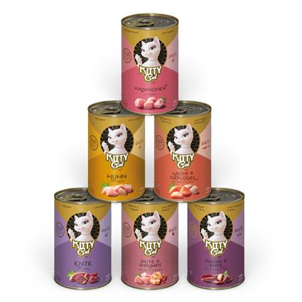 Kitty Cat Adult Pate 6 x 400 g - Mix II (6 variedades) 6 x 400g