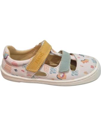 Esportes de Menina FLEXI NENS SANDALIAS FLEXINENS BLANCO Y MULTIC