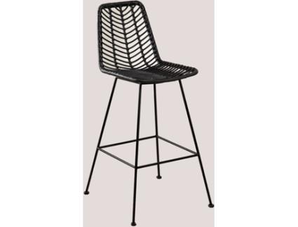 Banco  Gouda (Aço - Preto - 110 x 38 x 70 cm)