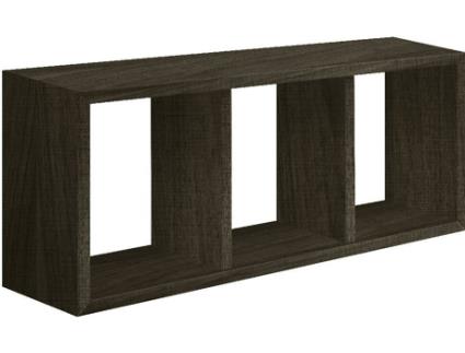 Prateleira  Tristano (Carvalho Escuro - MDF - 70x30x15.5 cm)