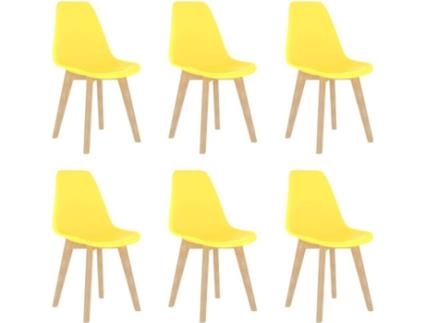 Cadeira  289118 (Amarelo - 46 x 53.5 x 82 cm - Plástico)