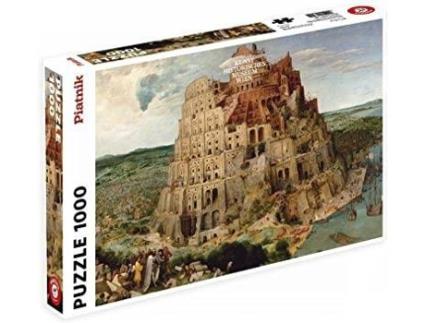 Puzzle  Bruegel: The Tower of Babel (Idade Mínima: 8 Anos - 1000 Peças)