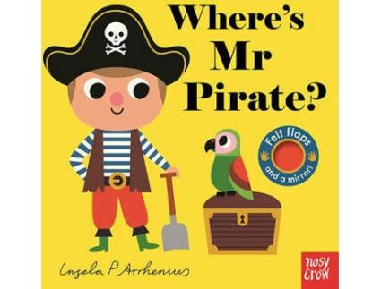 Livro Felt Flaps: WhereS Mr Pirate? de Ingela P Arrhenius (Inglês)