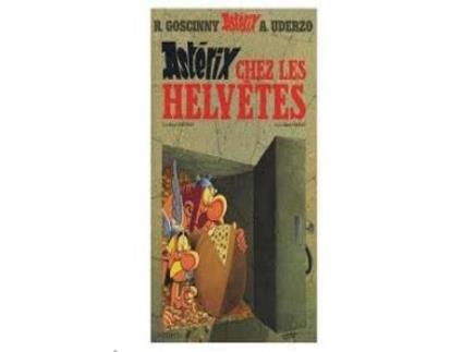 Livro 16.Asterix Chez Les Helvetes de Rene Goscinny (Francês)