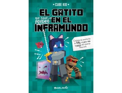 Livro El Gatito Que Sigue Perdido En El Inframundo de Cube Kid (Espanhol)