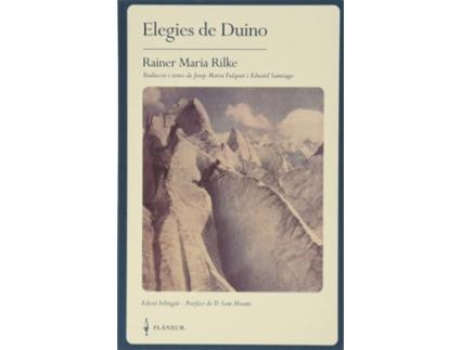 Livro Elegies De Duino de Rainer Maria Rilke (Catalão)