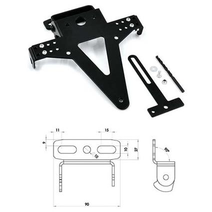 Progress Line Suporte De Placa Universal Type 7