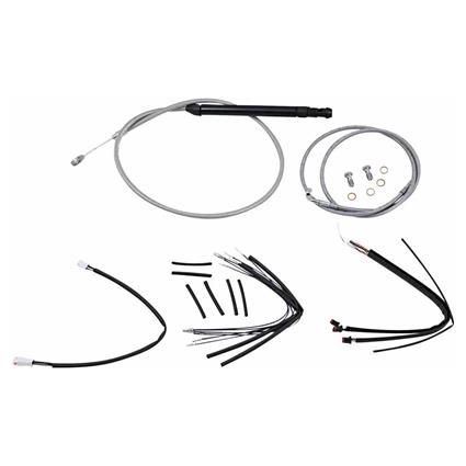 Burly Brand Kit De Linha De Freio Harley Davidson 14´´ Gorilla B30-1249