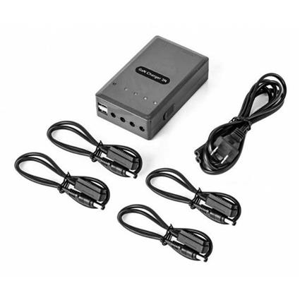 Stablecam Carregador De Bateria Gan 6 Em 1 Com Modo De Armazenamento De 60% Para Acessórios De Drone Dji Mini Série 3/4
