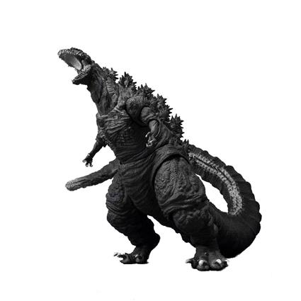 Bandai Tamashii Nations Boneco De Ação Godzilla S.hmonsterarts Godzilla 2016 The Fourth Orthochromatic Version 18 Cm