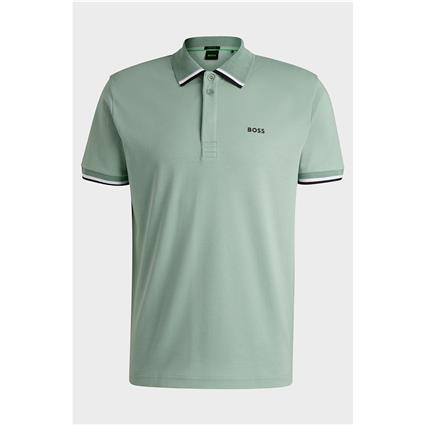 Boss Polo De Manga Curta Paddy Lux Heritage 10270235