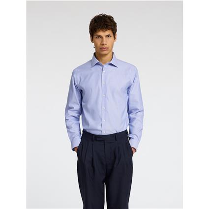 Selected Camisa De Manga Comprida Slim Lux Oxford Spread