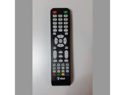 Tokai. Controle Remoto Original Para Televisão Tokai Tte19k1104k. Novo. Entregue Sem Baterias.