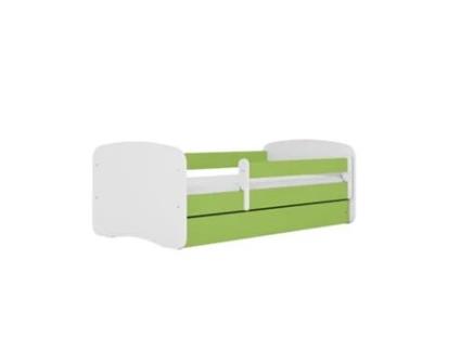 Cama 180 X 80 Cm Kocot Kids Com Gaveta E Colchão Babydreams Green