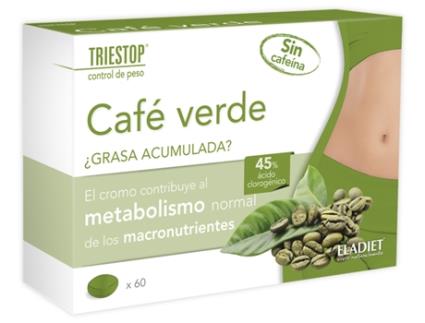 Triestop Café Verde 60 Comprimidos Eladiet