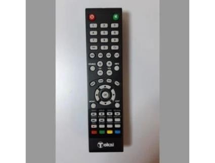 Tokai. Controle Remoto Original Para Televisão Tokai Tte32a6604k. Novo. Entregue Sem Baterias.