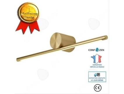 Confo® Modern Minimalist Copper Led Espelho Lâmpada Banheiro Banheiro Espelho Especial Luz de Parede Confozen