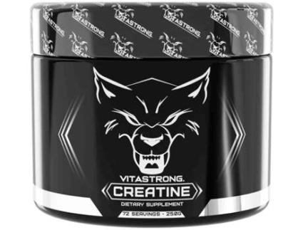 Creatina Monoidratada Solo 100 Creapure® | Vitastrong Creatina Em Pó Puro | Fina E Solúvel | Para Desenvolvimento De Massa Muscular E Pré Treino