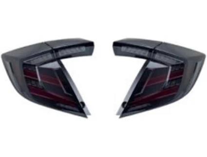 Faróis traseiros Twomem DRL, indicador de curva dinâmica, luz de freio para Civic Type R, 10ª geração, hatchback, 2016, 2017, estilo de carro. Sygo