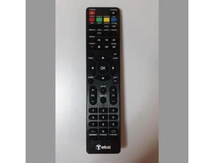 Tokai. Controle Remoto Original Para Televisão Tokai Tte24d1814k. Novo. Entregue Sem Baterias.