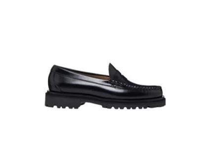 Loafers De Homem G.h. Bass Mocassini Weejuns Step Lug Larson Pele Preto (40.5)