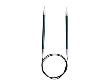 Knit Pro 3,75 Mm Agulhas De Tricô Circulares Fixas De Alumínio Zing Violeta Kp47068 Knitpro