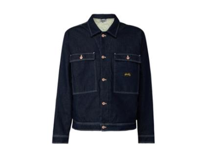 Casaco De Homem Stan Ray Giubbotto Trucker Denim Azul (l)