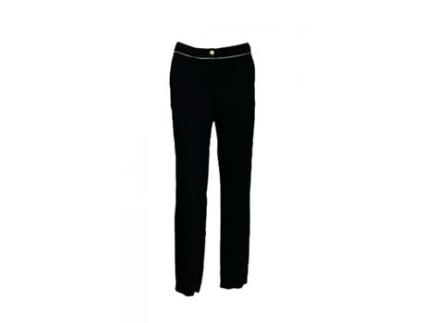 Calças De Mulher Class Cavalli Algodão Preto (44)