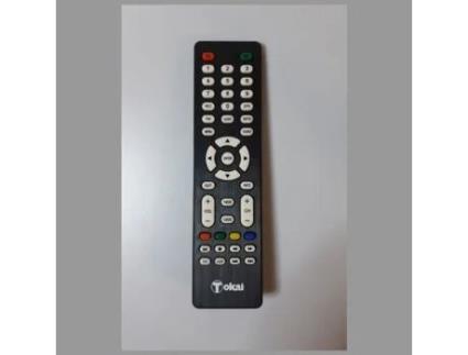 Tokai. Controle Remoto Original Para Televisão Tokai To32z1501. Novo. Entregue Sem Baterias.