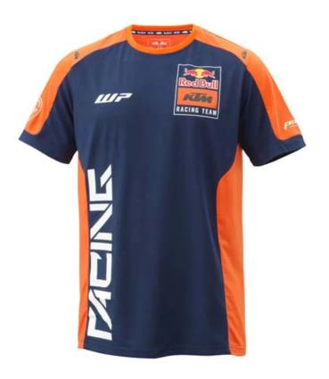 T-shirt Unissexo Moto Ktm Bull Team Rede Azul (xs)