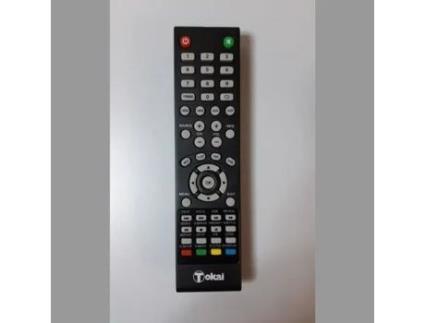 Tokai. Controle Remoto Original Para Televisão Tokai Tte24c3104k. Novo. Entregue Sem Baterias.