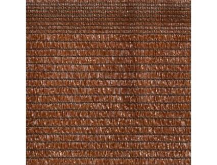 Rede de Sombreamento BONERVA Ratcher Marrom Rolo 1X5 Metros