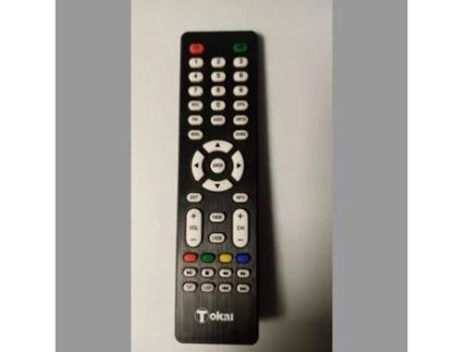 Tokai. Controle Remoto Original Para Televisão Tokai To32z1454. Novo. Entregue Sem Baterias.