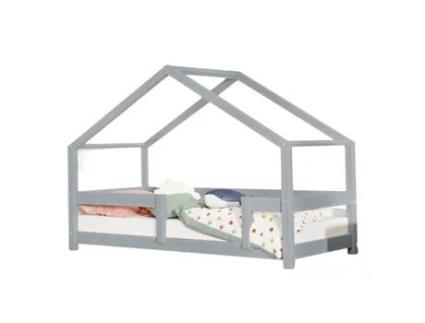 Cama Cabana Infantil Lucky 80 X 160 Cinzento BENLEMI