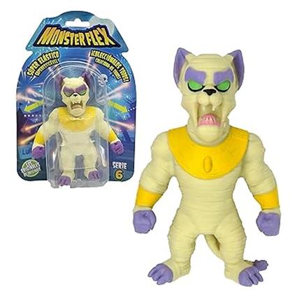 Bizak Monsterflex Múmia Gata Boneca Elástica 25 cm, Colecionável 64390004 Mumm Cat Bizakp25
