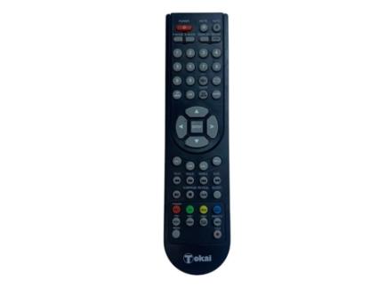 Controle Remoto Original Para Tv Tokai Ate22a304k Tokai Branco Controle Remoto Simples