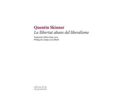 Livro La Llibertat Abans Del Liberalisme de Quentin Skinner (Catalão)