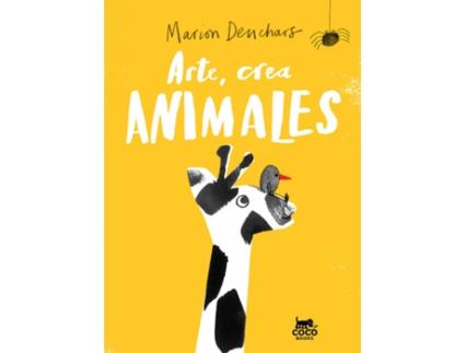 Livro Arte, Crea Animales de Marion Deuchars (Espanhol)