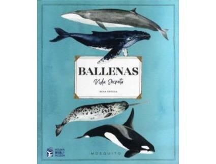 Livro Ballenas Vida Secreta de RENA ORTEGA (Espanhol)