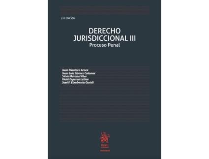 Livro Derecho Jurisdiccional Iii de Juan Montero Aroca (Espanhol)