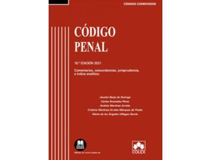 Livro Código Penal - Código Comentado 18ª Ed. 2021 de Jacobo Barja (Espanhol)