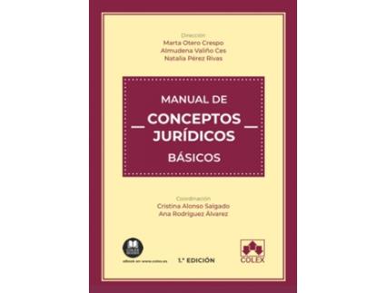 Livro Manual De Conceptos Jurídicos Básicos de Marta Otero (Espanhol)
